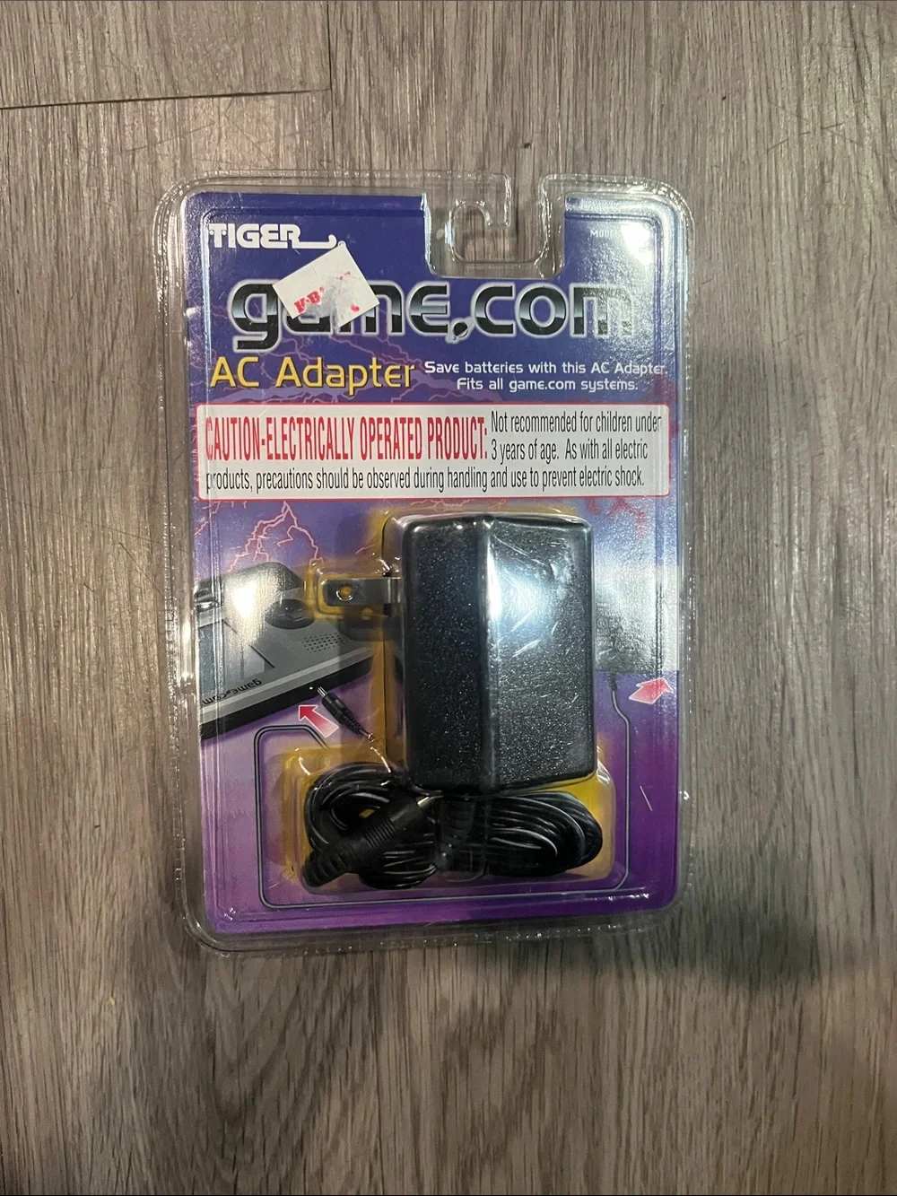 game.com AC Adapter - Black
